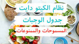 جدول المسموح والممنوع في الكيتو دايت
