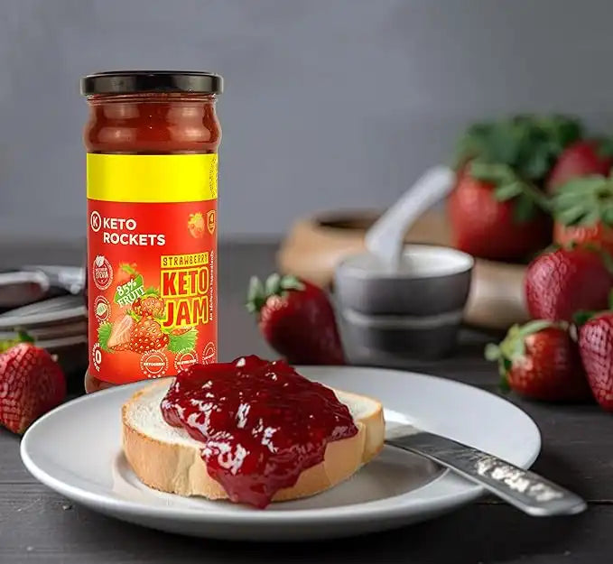 مربى الفراولة من كيتو روكيتس