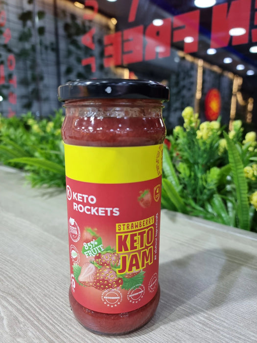 مربى الفراولة  للدايت من كيتو روكيتس