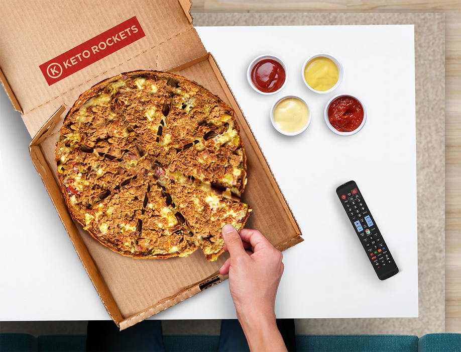 بيتزا تونه كيتو